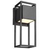 Nuvo Supreme 18W LED Medium Wall Lantern - Matte Black 62/1654